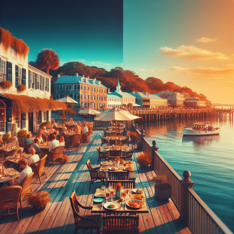 Savor Unmatched Views and Flavors with Waterfront Dining in Georgetown SC: Your Coastal Escape Awaits