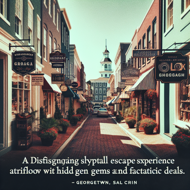 Unlock the Best Deals and Hidden Gems of Georgetown South Carolina Shopping for a Unique Retail Escape