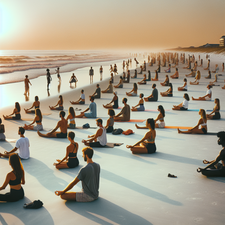 Find Serenity and Strength: Transform Your Day with Yoga on the Beach in Myrtle Beach