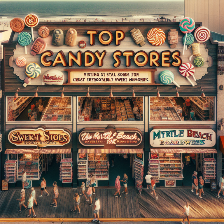 Discover the Top Candy Stores on Myrtle Beach Boardwalk That Make Sweet Memories and Satisfy Every Craving