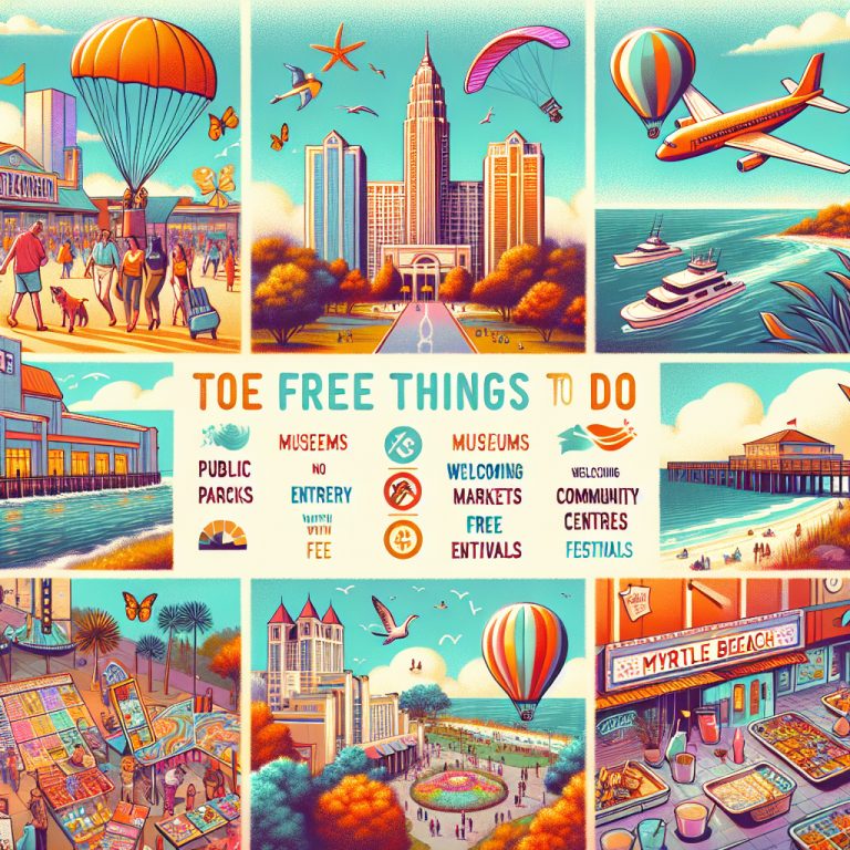 Uncover the Ultimate List of Free Things to Do in Myrtle Beach That Save You Money and Maximize Fun